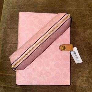 Coach Powder Pink Notebook and Pencil Case 2026 Feb Edition💕